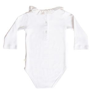 Angel Wing Ruffle Collar Onesie