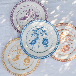 Casa Celeste Dinner Plate with Traditional Designs