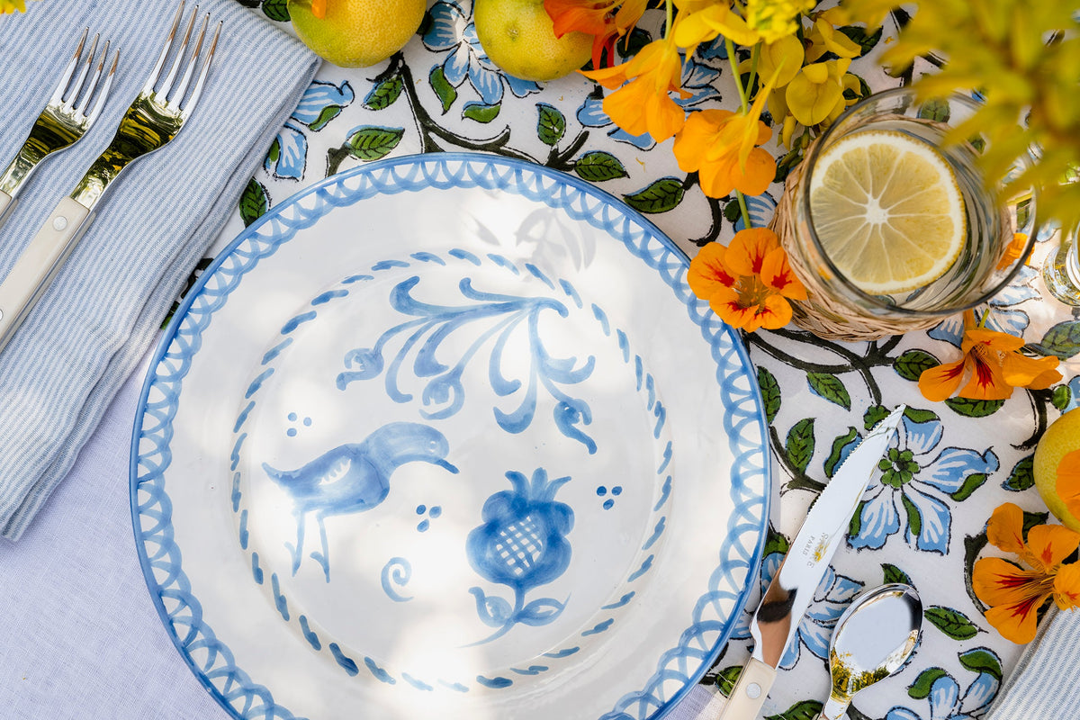 Casa Celeste Dinner Plate with Traditional Designs