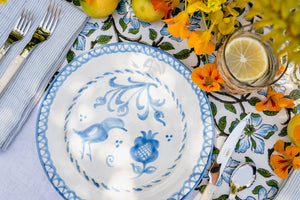 Casa Celeste Dinner Plate with Traditional Designs