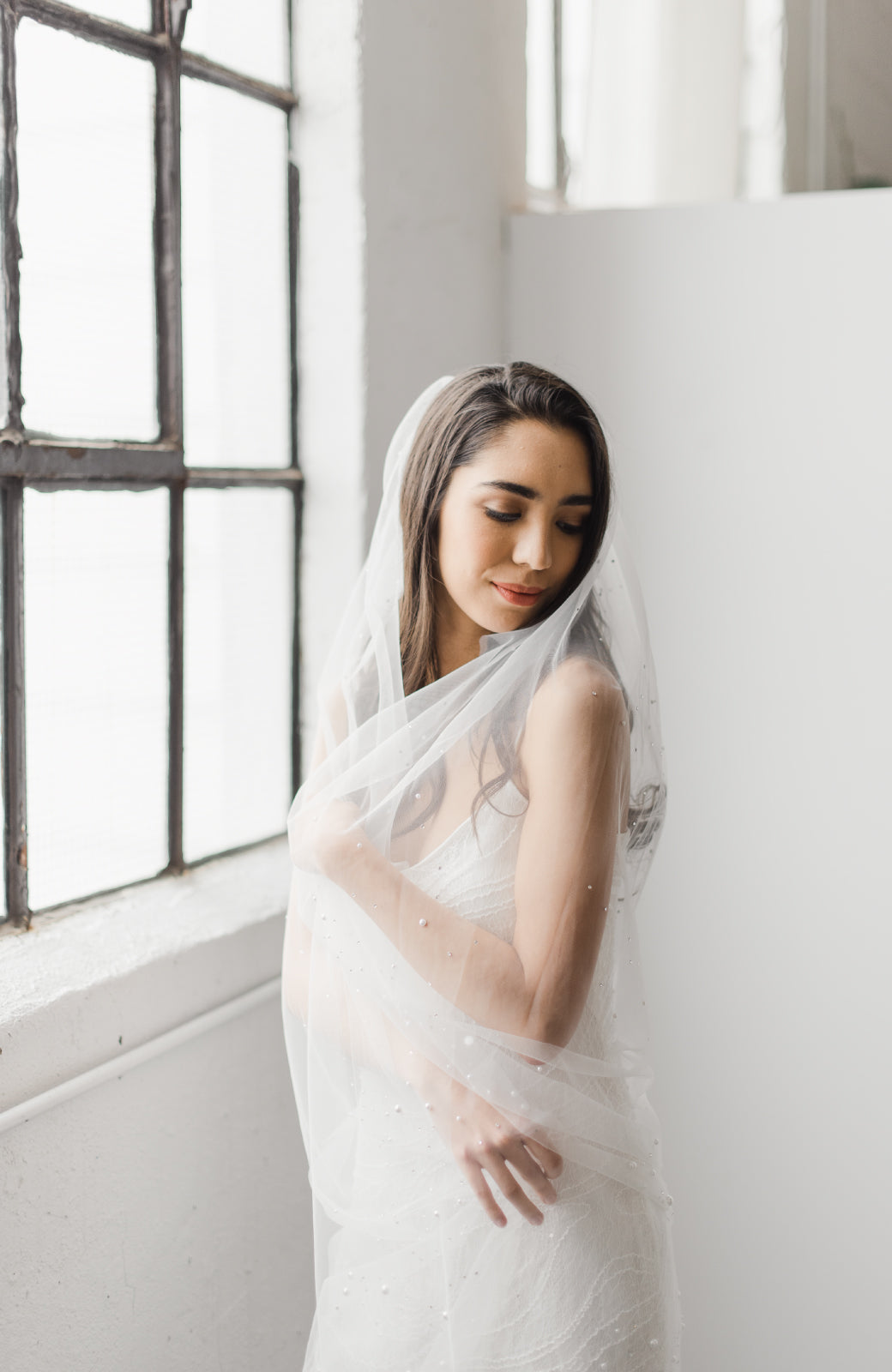 Siena Embellished Wedding Veil