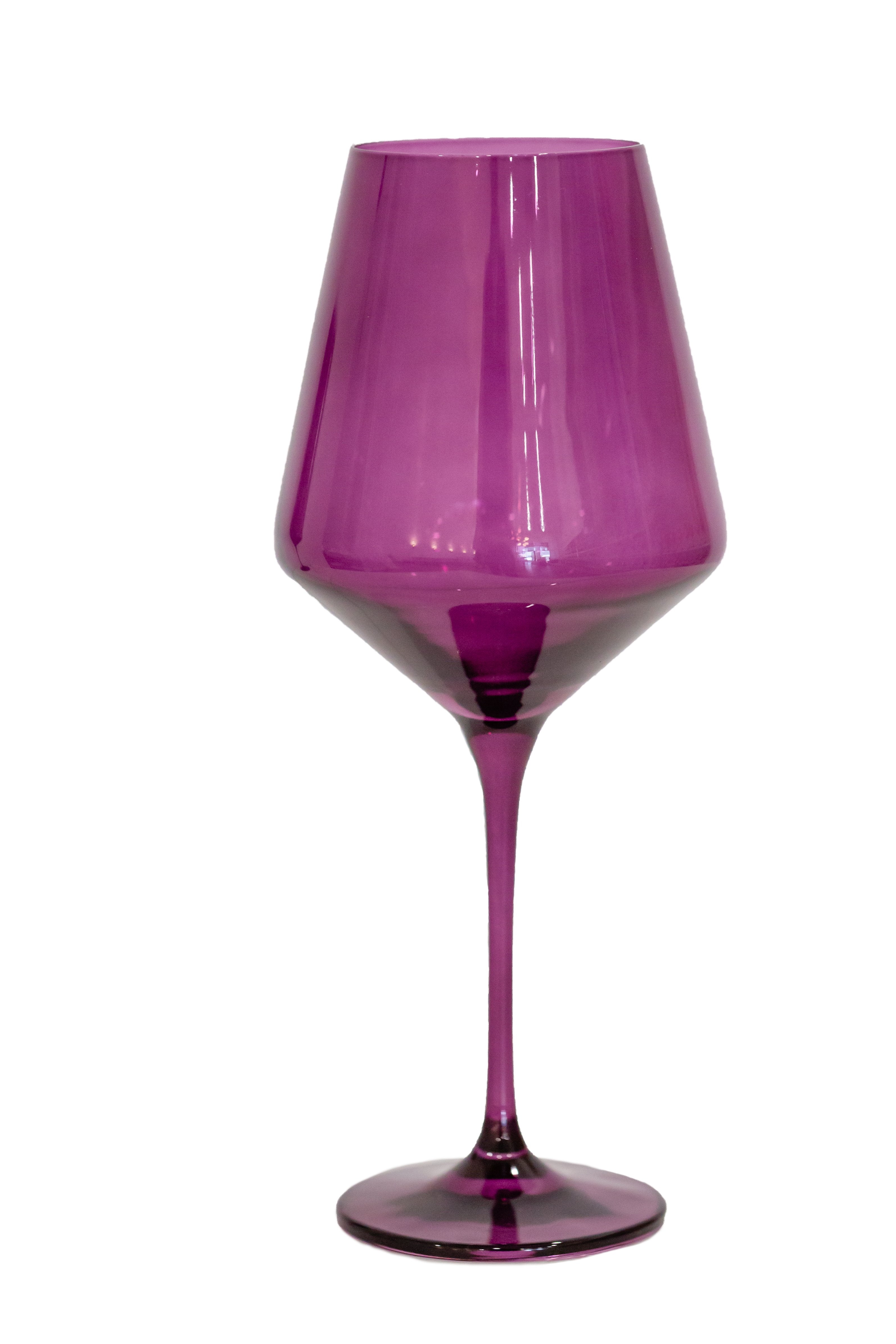 Wine Stemware, Set of 6 Amethyst