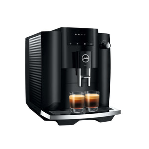 E4 Fully Automatic Coffee Machine in Piano Black
