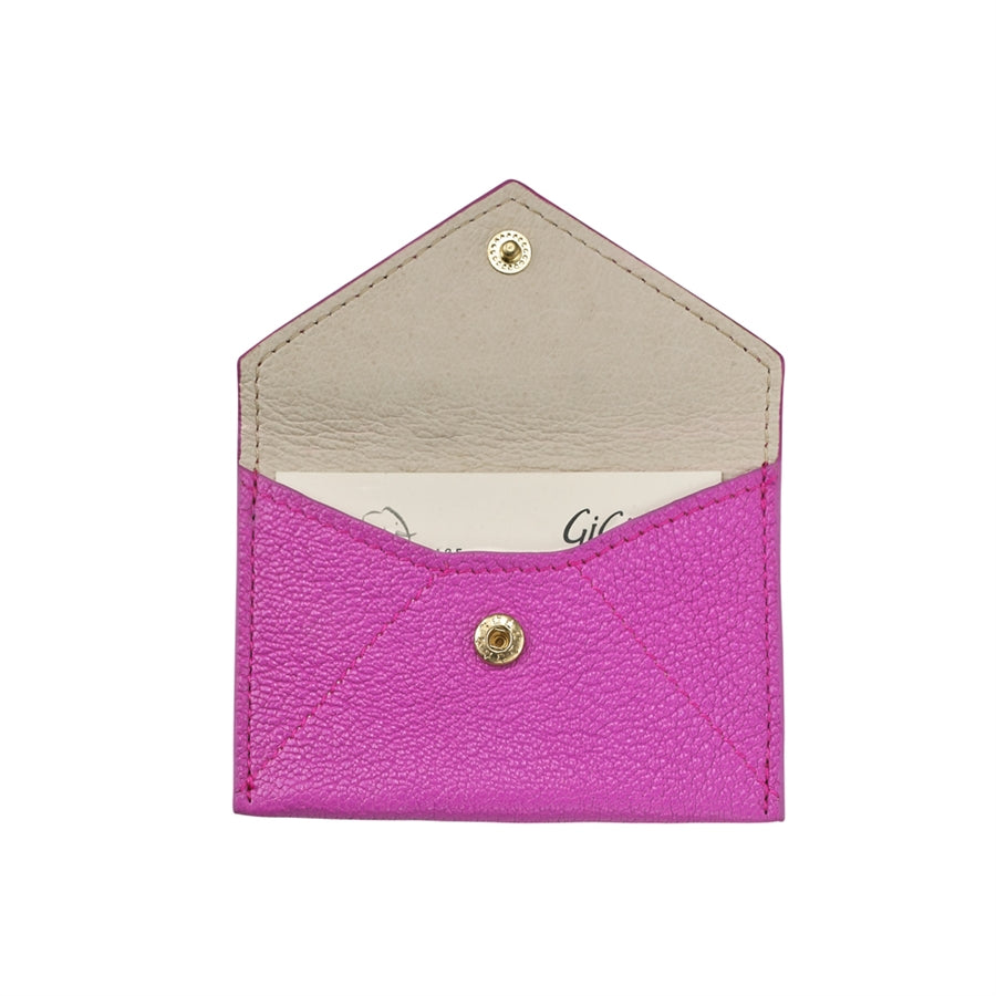 Mini Envelope in Goatskin Leather