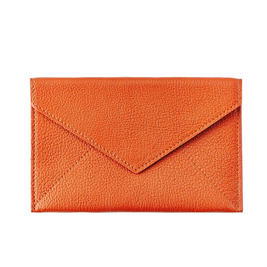 Medium Envelope in Goatskin Leather