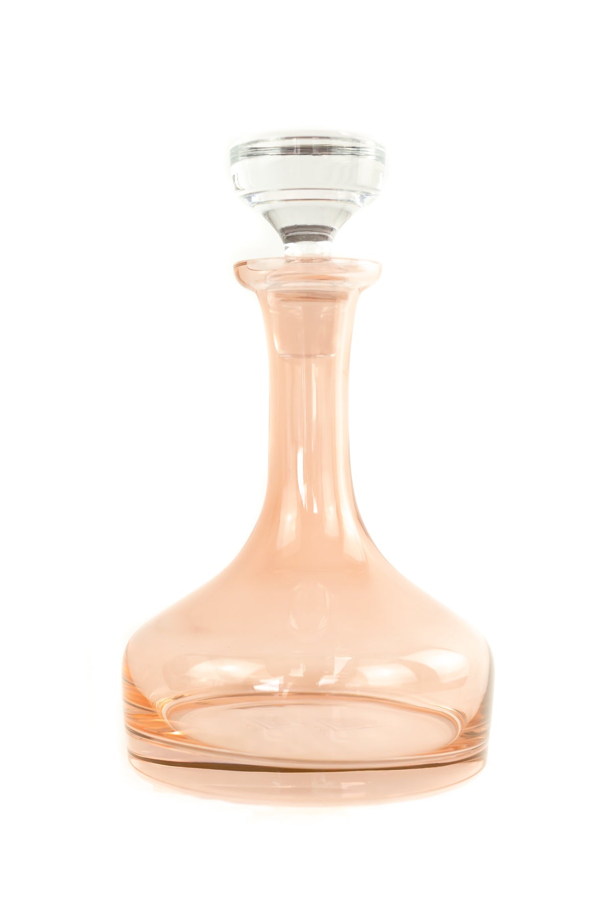 Estelle Colored Decanter Vogue in Blush Pink