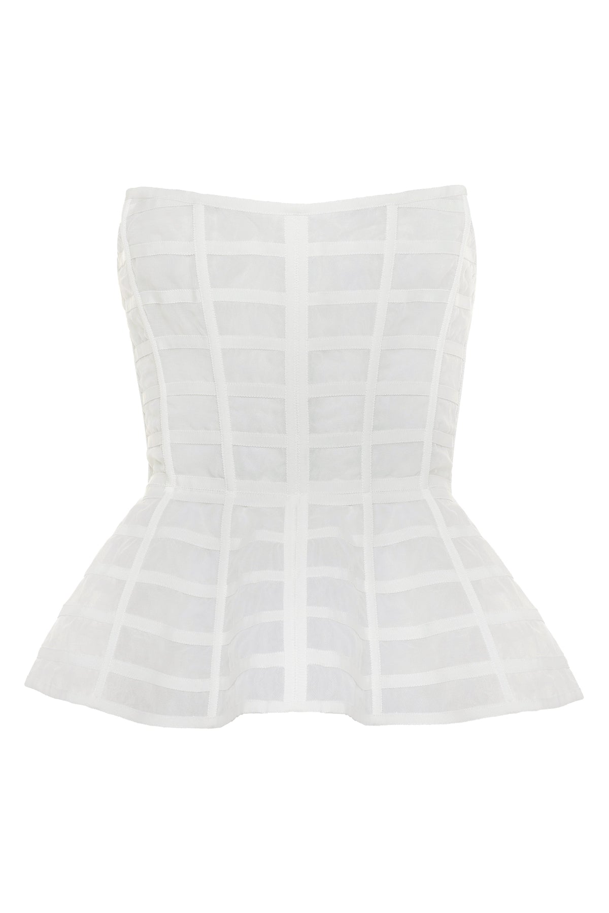 Mia Sheer Peplum Corset