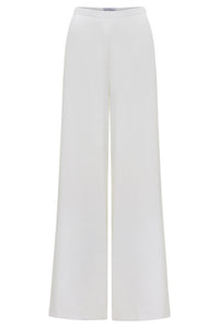 Dessy Satin Palazzo Pants