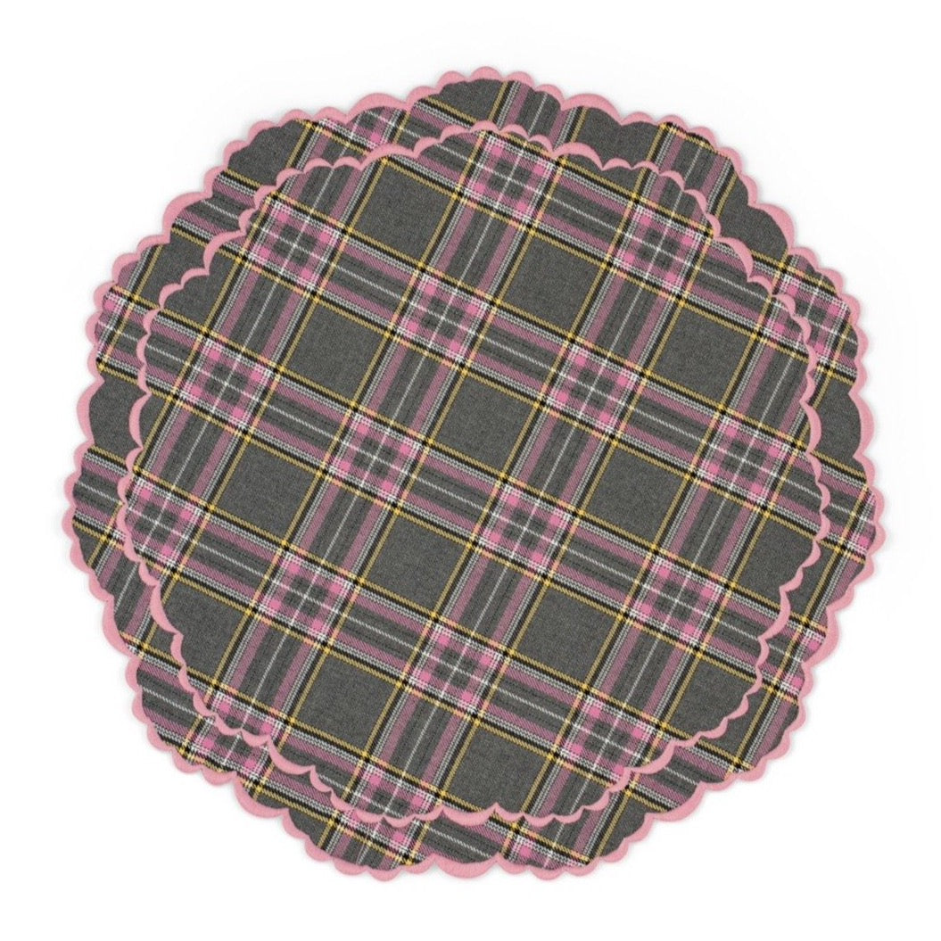 The Pink Tartan Placemat