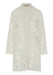 Fatima Lace Jacket in White