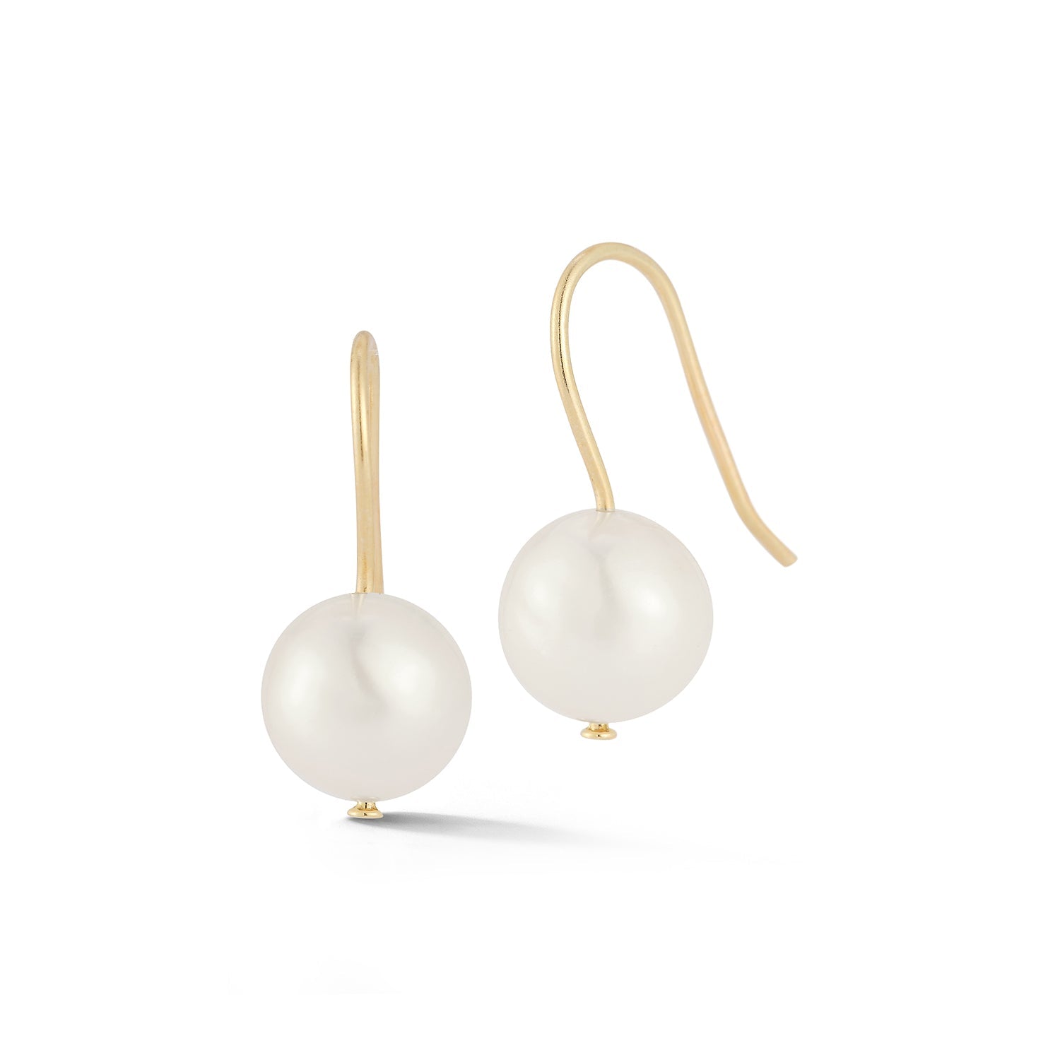 14K Pearl Drop Earrings