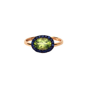 Oval Gem Ring