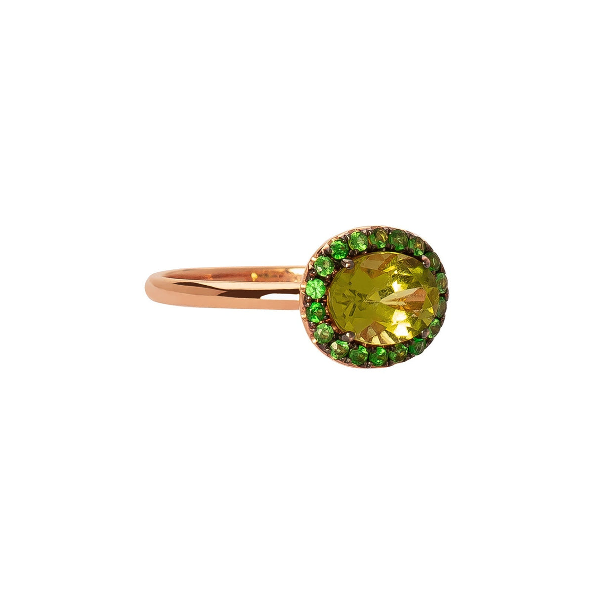 Oval Gem Ring