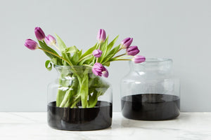 Colorblock Flower Vase