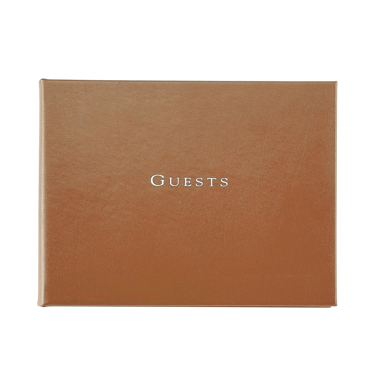 Guest Book in Recycled Italian Bonded Leather