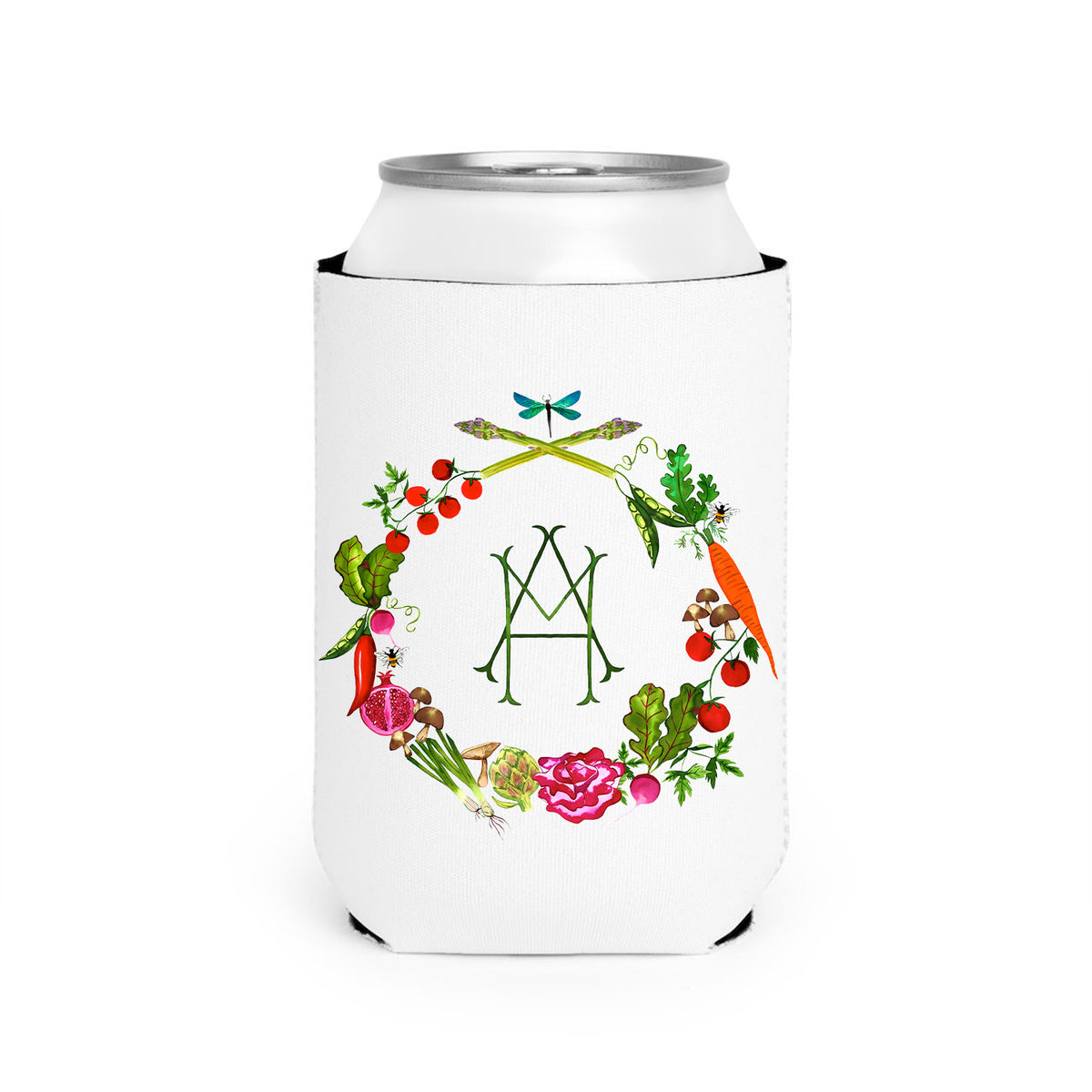 Personalized Crest Koozie