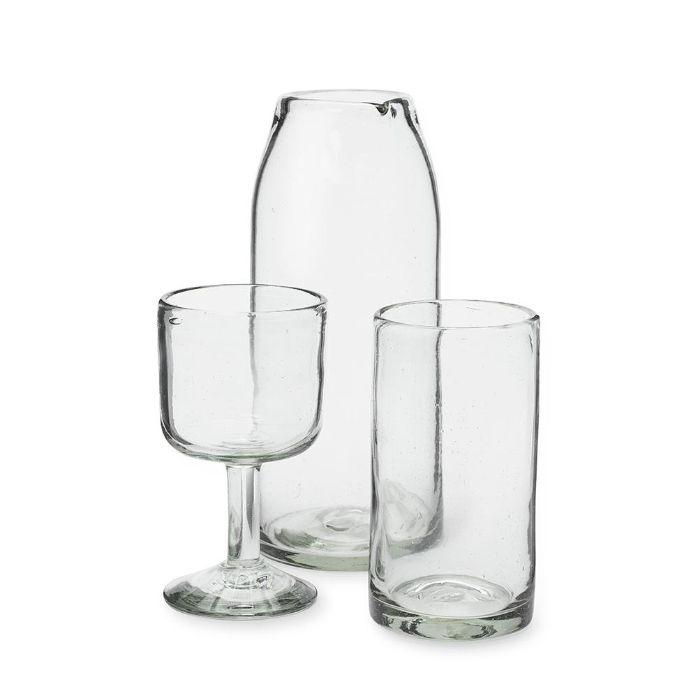 Clear Glass Pitcher