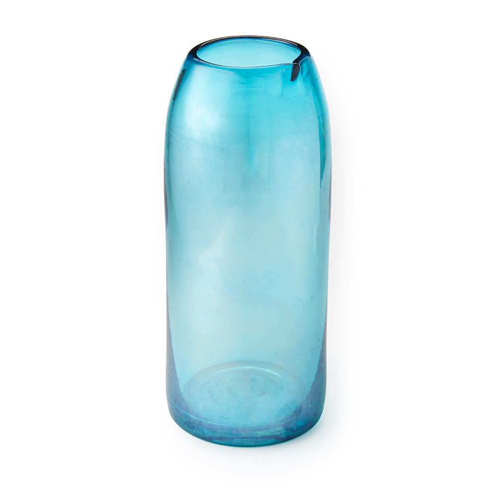 Iridescent Turquoise Pitcher Tabletop Mexico 