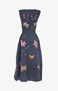 Gloriosa Embroidered Midi Dress