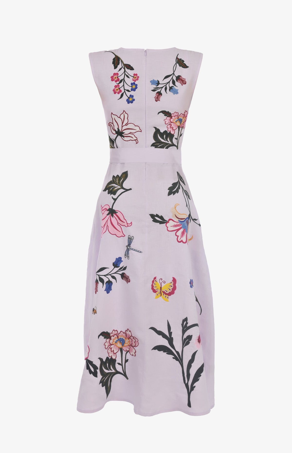 Gloriosa Embroidered Midi Dress