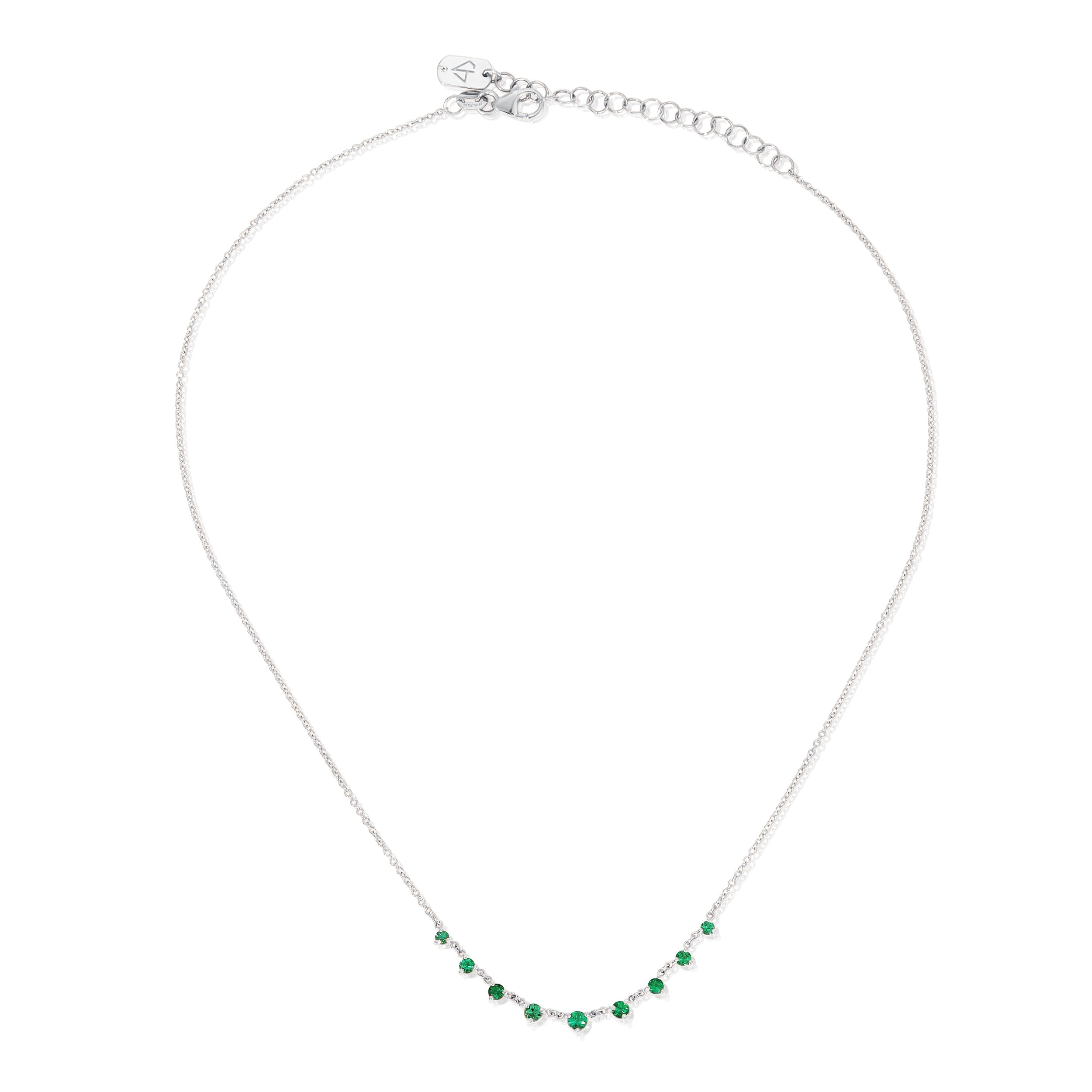 Mini Emerald Starstruck Necklace