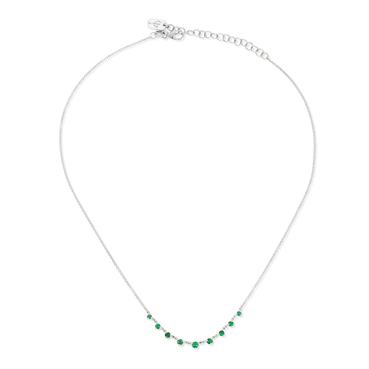 Mini Emerald Starstruck Necklace