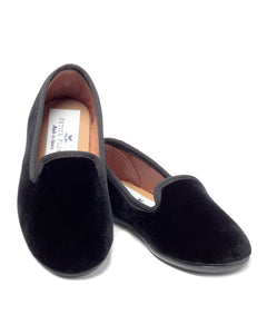 The Hamptons Loafer, Black Velvet