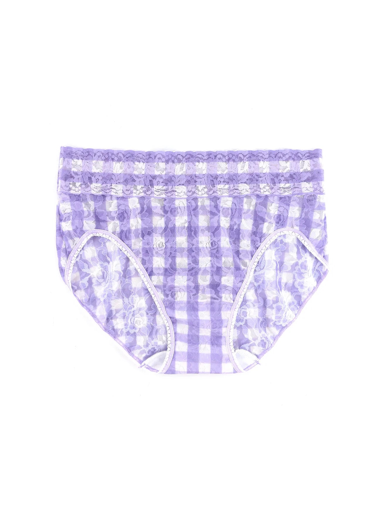 Printed Signature Lace French Brief