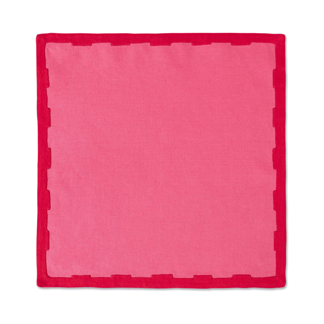 Hanover Placemats in Pink and Red, Set of 2