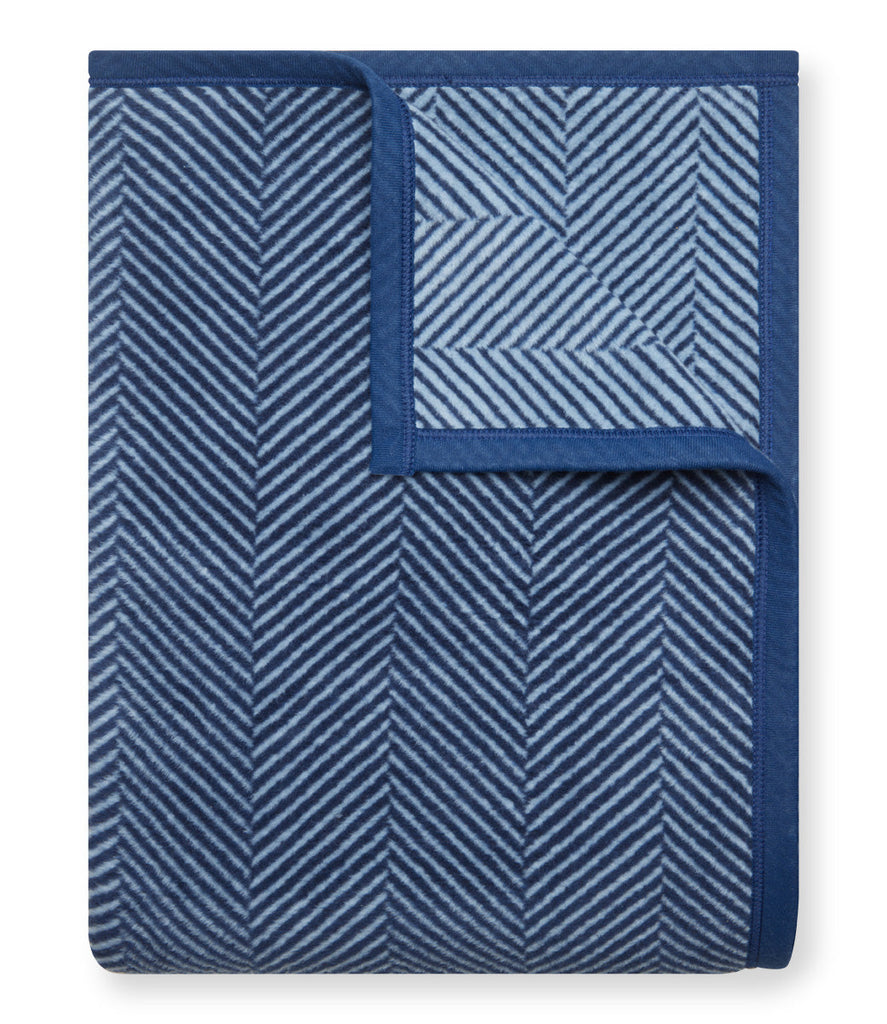 Midi Harborview Herringbone Navy Blanket