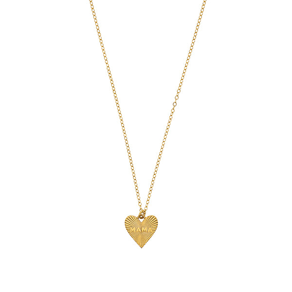 Dainty Heart MAMA Necklace