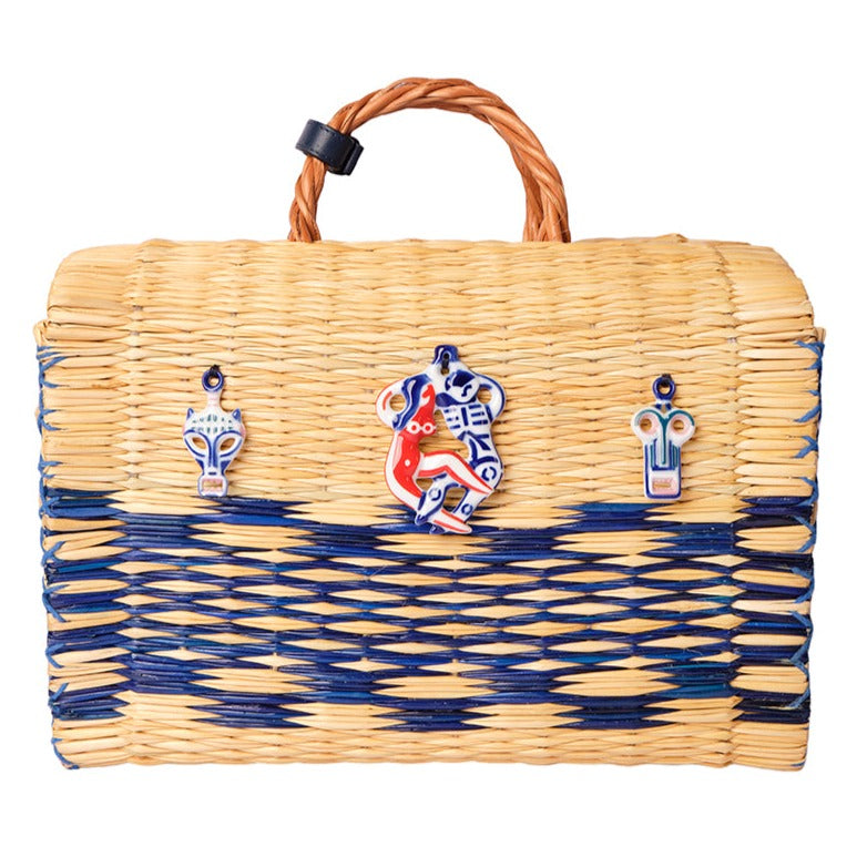 Chacha Large Basket Bag