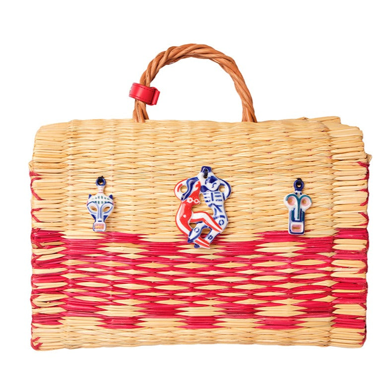 Chacha Large Basket Bag