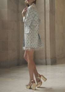 Alex Embroidered Blazer Dress