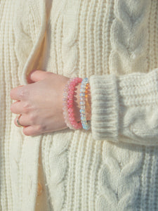 Sutton Bracelet in Pale Pink