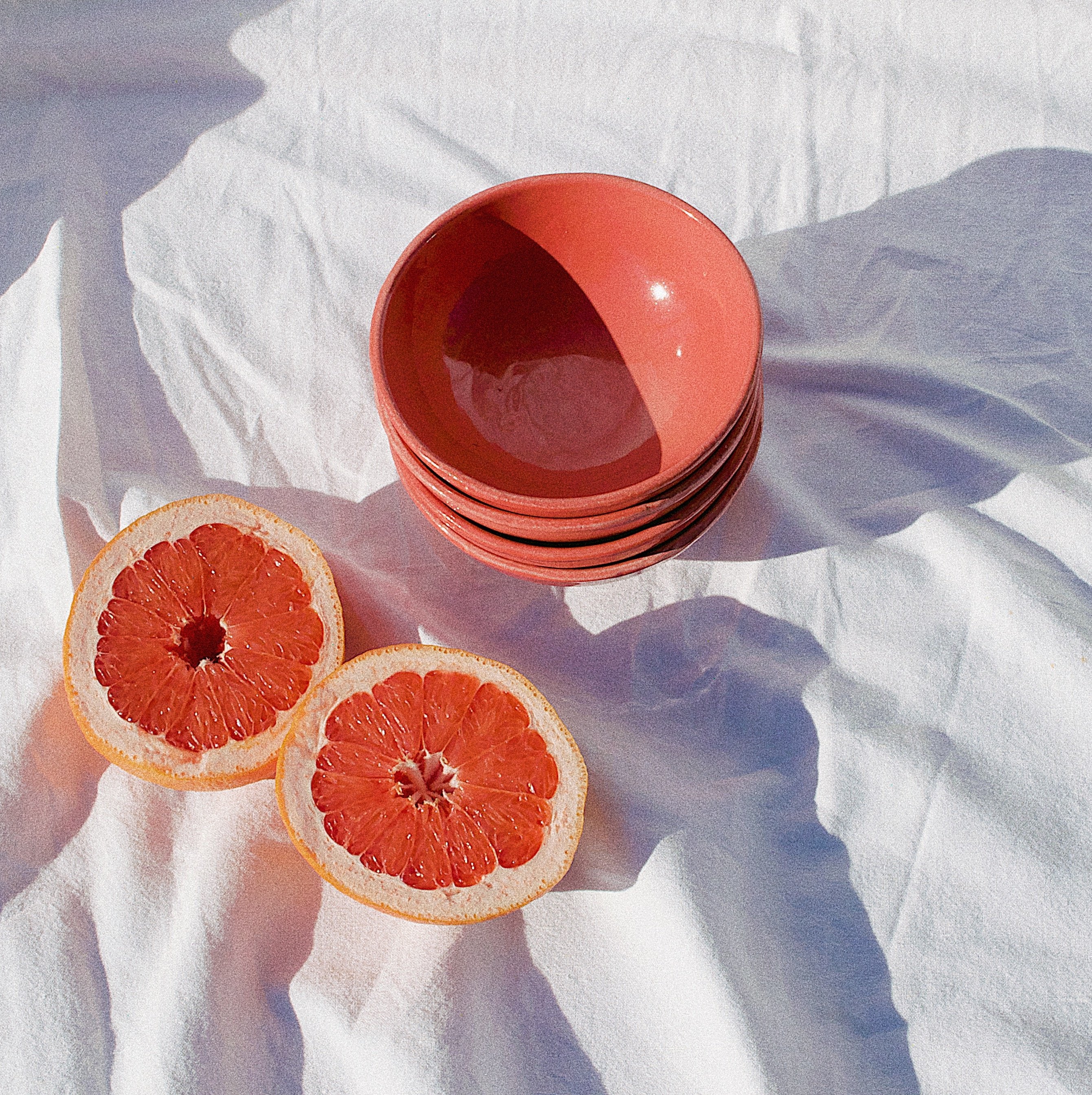 SMALL bowl with coral glaze - Pomelo casa