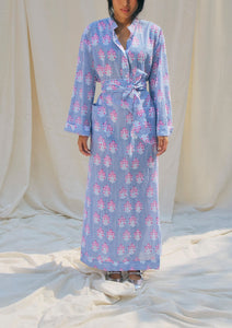 Lucca Dress in Greece Blue