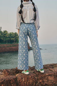 Disco Pant in Classic Blue