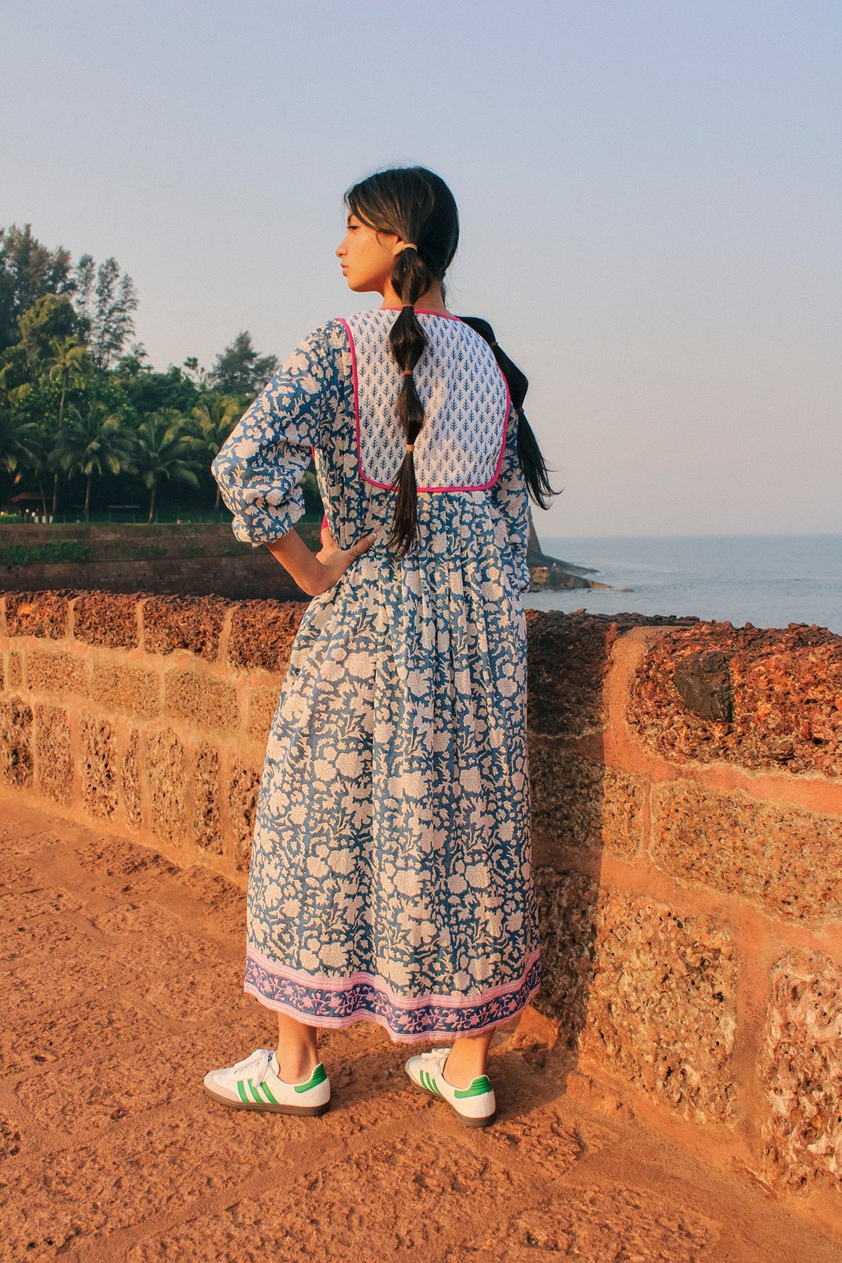 Kitty Dress in Classic Blue