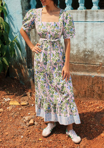 Divya Dress in Padra Print