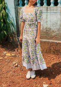 Divya Dress in Padra Print