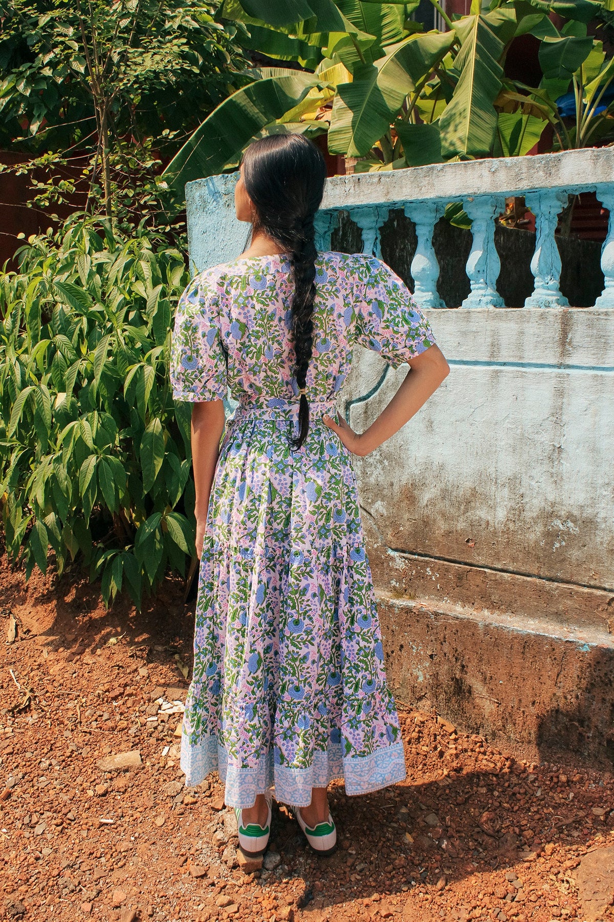 Divya Dress in Padra Print