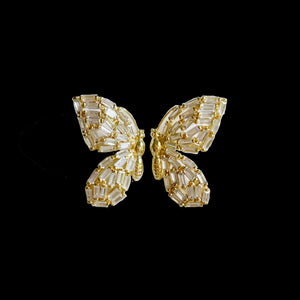 Embellished Butterfly Studs