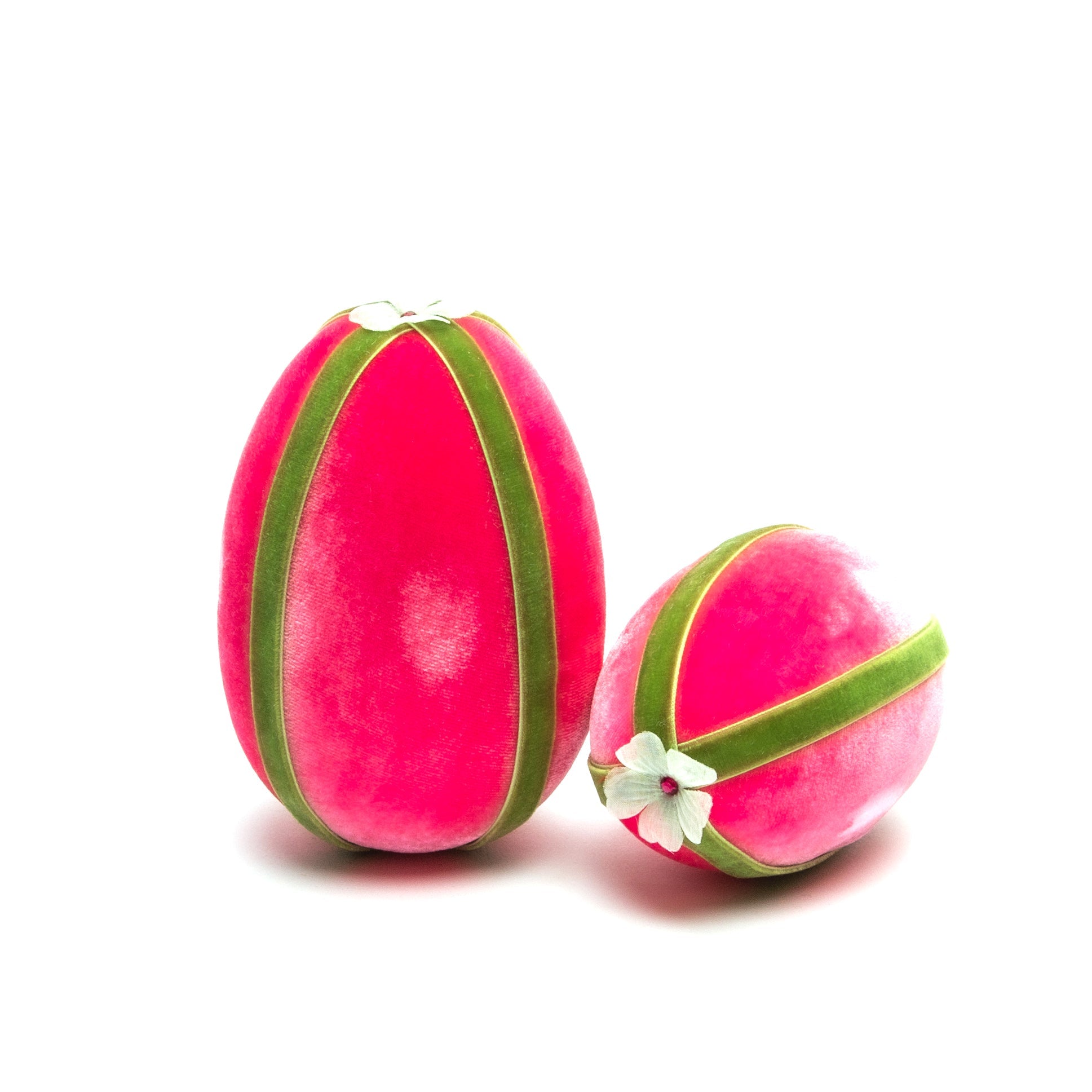 Bubblegum Ribbon Trimmed Egg