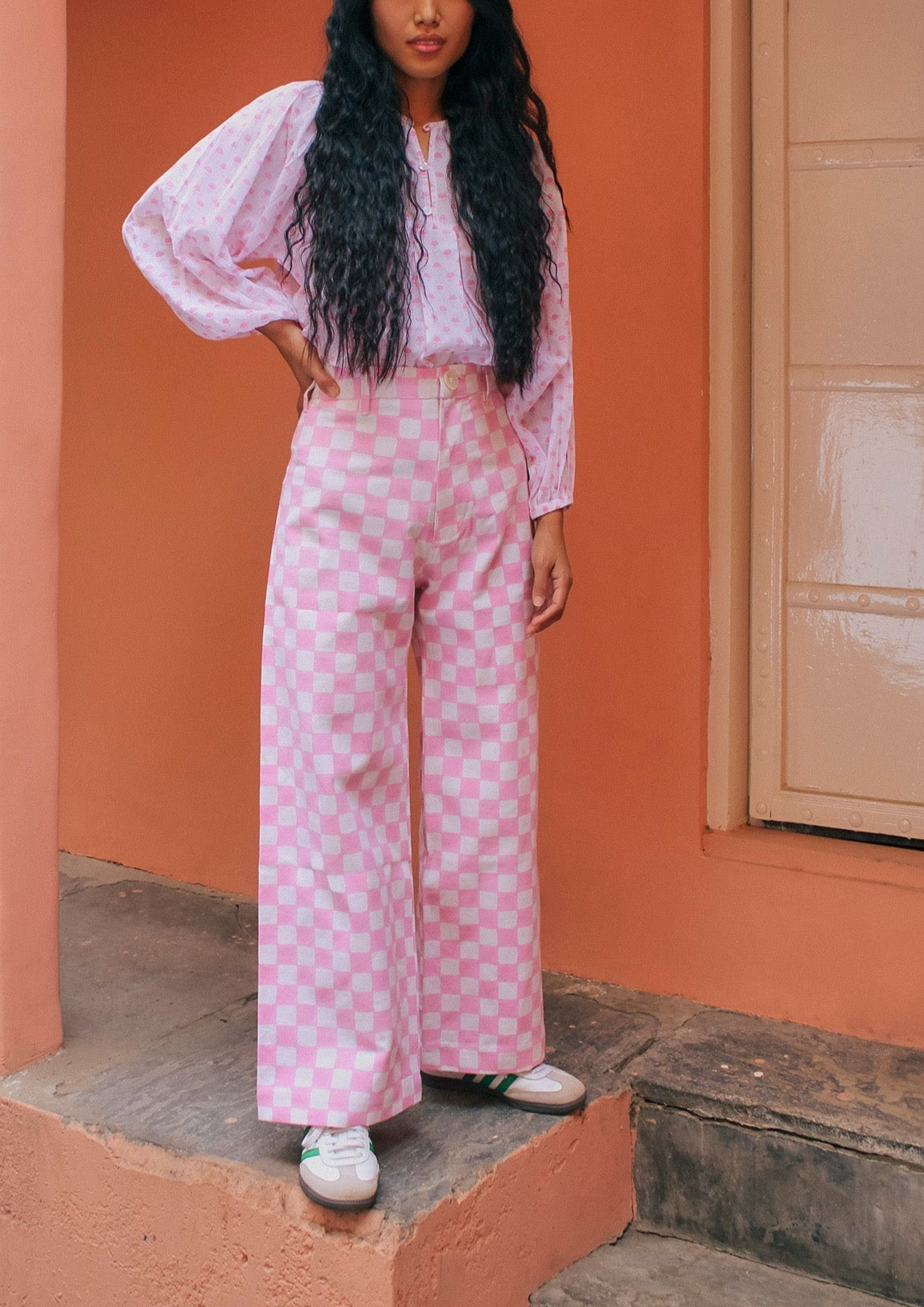 Disco Pant in Cotton Candy Pink