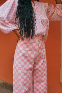 Disco Pant in Cotton Candy Pink