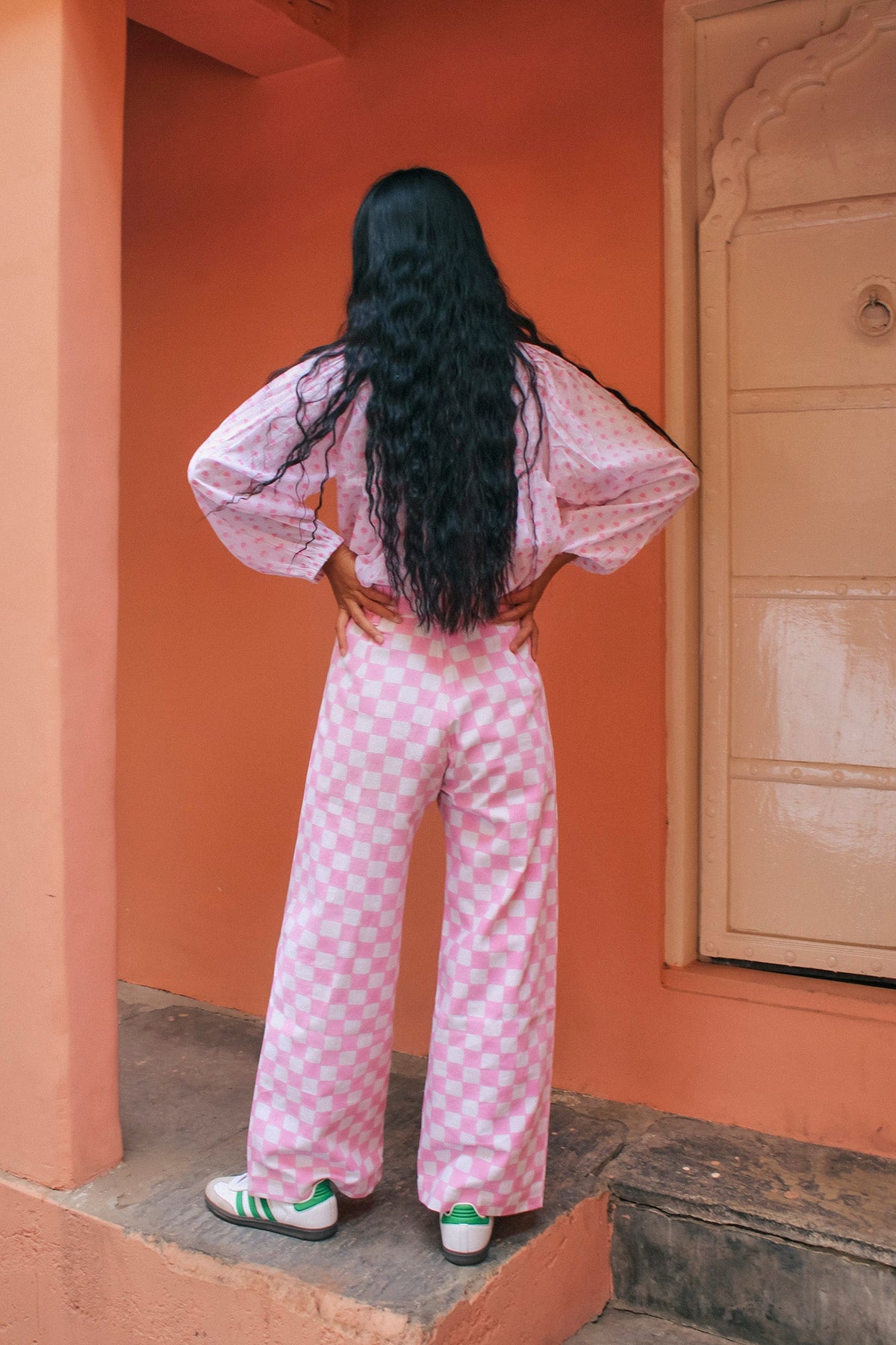 Disco Pant in Cotton Candy Pink