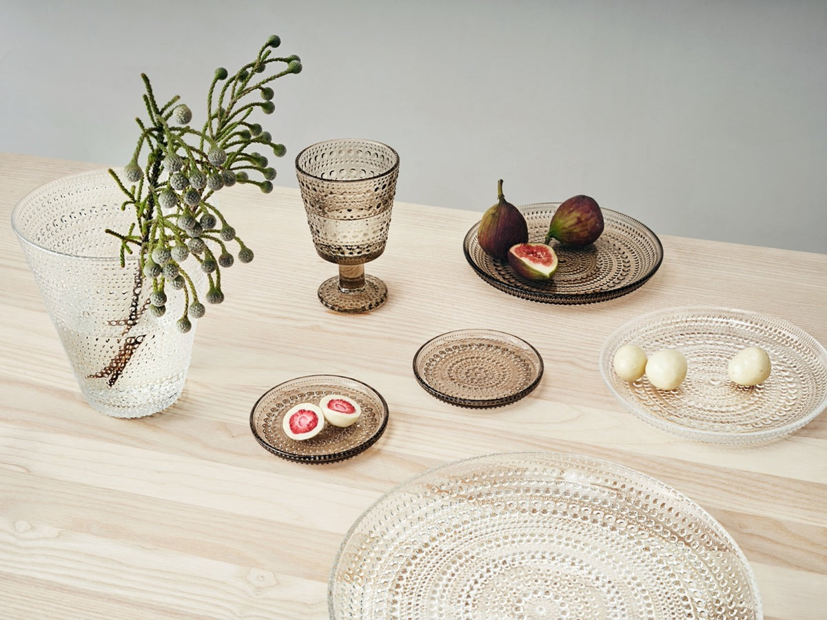 Kastehelmi Small Plate in Clear
