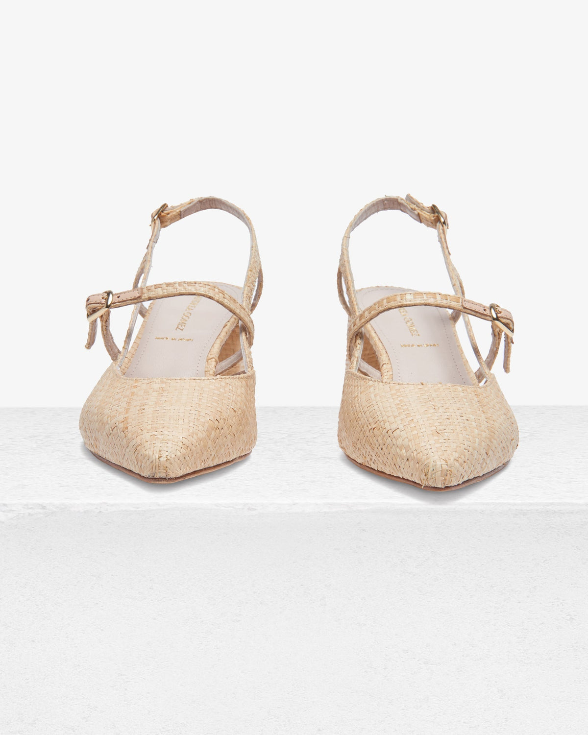 Iman Sandal in Raffia