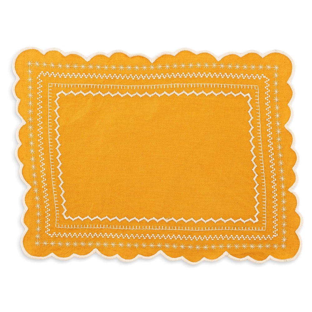 Isabelle Placemat in Mustard